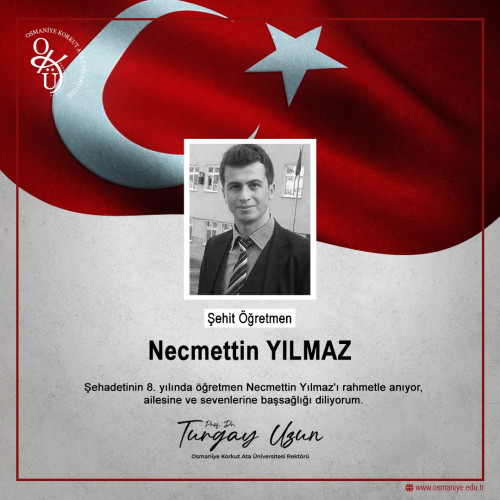 Şehit Öğretmen Necmettin YILMAZ